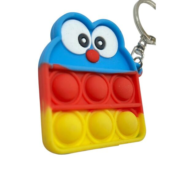 PopToy Fidgety Silicone Animation Keyring Key Chain - Picture 4 of 9